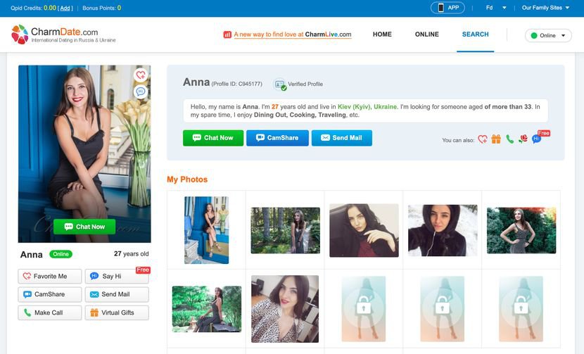 date russian girl profile