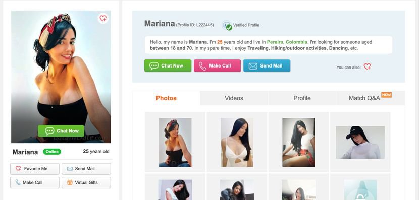 colombialady profile